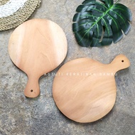 Pingpong Shaped Wooden Cutting Board Pingpong Wooden Cutting Board Unique Wooden Cutting Board Woode