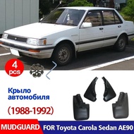 Front Rear 4pcs Mud Flap FOR Toyota Carola AE90 e90 87-92 Mudguards Fender Mudflaps Guard Splash Car