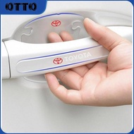 [Otto] 8Pcs/Set Car Door Handle Stickers Anti-Scratch Protector Car Door Handle Handle Universal Sti