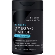Omega-3 Fish Oil 1250 - Triple Strength Fish Oil Supplement from Wild Alaska Pollock - MSC Certified