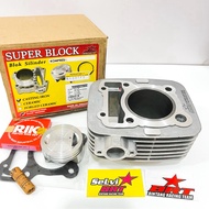 BLOCK BRT KLX 150 DTRACKER 150 63 MM CAST IRON FORGED PISTON BOREUP