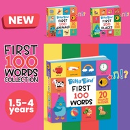 Ditty Bird Interactive Sound Books - NEW First 100 Series - First 100 Words, First 100 Animals, Firs