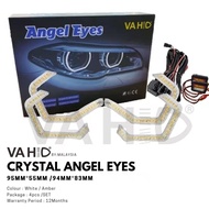 [VAHid] Universal crystal Angle eyes Hexagon style DRL LED head LAMP LIGHT for headlamp headlight