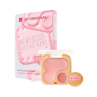 OH MY BLUSH BISCUIT BARE บลัชนัวร์ทูพี 2in1 บลัชบิสกิต2P (5 Colors) โอ้มายบลัช