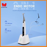 2 in 1 Dental Cordless 6:1 Endo Motor with Built-in Apex Locator Endodontic Root Canal Tools