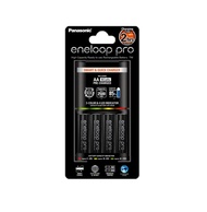 Panasonic เครื่องชาร์จ 2 hrs. + ถ่าน eneloop Pro AA x 4 pcs.