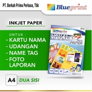 BLUEPRINT INKJET PAPER DOUBLE SIDE A4 220 GSM (BP-SIPA4220)
