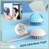 BONBOX Anti-Dandruff Scalp Massage Shampoo Comb Silicone Hair Scalp Massager Brush BBS02