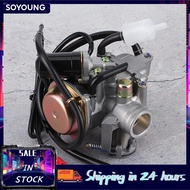 soyoung 24mm,0.9in Carburetor Carb Accessory fit for Fit,for,4‑Stroke e e GY6 PD24J 125CC 150CC ATV 