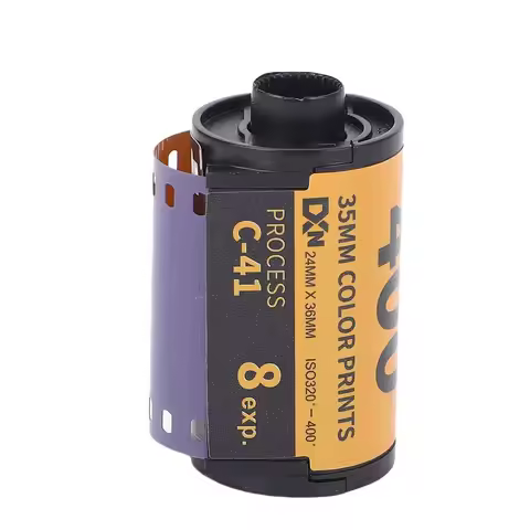 8 Sheet/18 Sheet Camera Color Film ISO 320‑400 35mm Camera Color Negative Film C41 with Storage Case