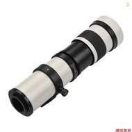 Camera MF Super Telephoto Zoom Lens F/8.3-16 420-800mm T Mount with Adapter Ring Universal 1/4 Threa