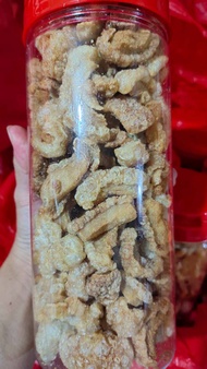 Kerupuk kulit babi cujiuca berlemak samchen/nong full