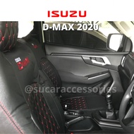 หุ้มเบาะ Isuzu D-MAX 2020-2022 ตัดตรงรุ่น เข้ารูป ดีแม็ก ตัวใหม่ คู่หน้า (ซ้าย-ขวา) ลาย5D สีดำด้ายแดง หุ้มเบาะรถยนต์ ที่หุ้มเบาะ หุ้มเบาะหนัง หนังหุ้มเบาะ ที่หุ้มเบาะisuzu คลุมเบาะรถ ชุดหุ้มเบาะ อิซูซุ หุ้มเบาะหนัง dmax20 dmax หุ้มเบาะดีแม็ก หุ้มเบาะisuzu