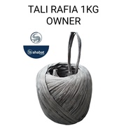 RAFIA ROPE BLACK PLASTIC ROPE 1KG OWNER