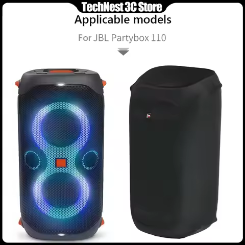 Speaker Dust Cover for JBL Partybox 100/110 Elasticity Lycra Portable Protective Case Dustproof Prot