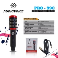Mic Cable Condenser AUDIOVOICE PRO 99 C ORIGINAL AudioVoice Pro 99C
