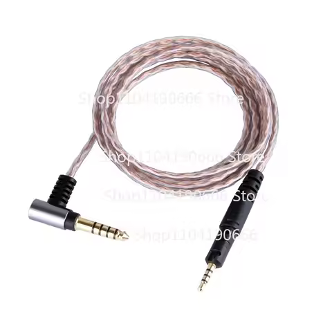 4.4mm BALANCED Audio Cable For audio technica ATH-M50x M40x M70x M60x
