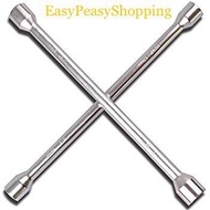 Universal Cross Wrench 14inch For Car Tire 4 Way Crossed Lug /Spanar Tayar Kereta