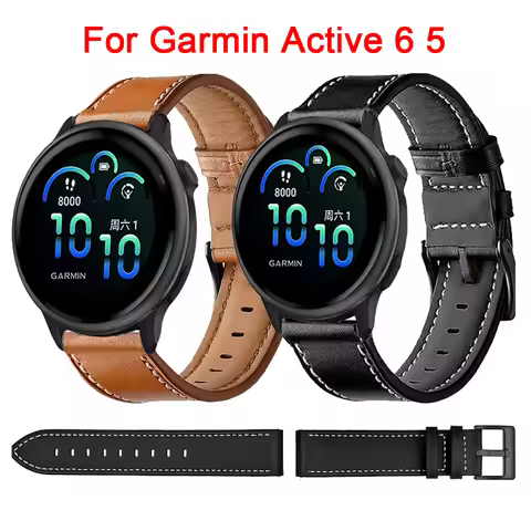 20mm 22mm Silicone Band For Garmin Vivoactive 6 5/Active 6 5 Sport Strap For Garmin Forerunner 55 15