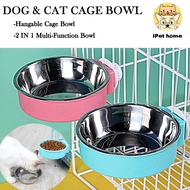 Hanging Dog Bowl Stainless Hanging Dog Bowl Hanging Cat Food Bowl Cat Bowl Hanging Bowl Rabbit Bowl 