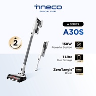 Tineco A30S Cordless Stick Vacuum Cleaner | 160W Suction | 60 Mins Runtime | 1L Large Dustbin | Zero