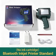 Portable Handheld Inkjet Printer 12.7mm Non-encrypted Printer Image Logo Date Coding Machine