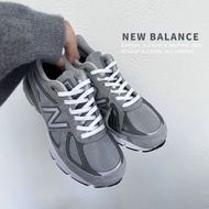 [全新現貨] NEW BALANCE 慢跑鞋NB 990 V4 元祖灰美製情侶男女24CM U990GR4