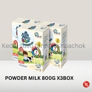 POWDER MILK FARM FRESH 800GX3BOX