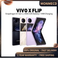 VIVO X Flip Phone Snapdragon 8+ Gen 1 Handphone Foldable AMOLED Telefon Murah Original Dual SIM Vivo X Flip