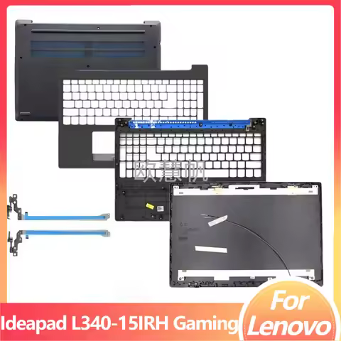 M New for Lenovo Ideapad L340-15IRH Gaming Laptop LCD Back Cover/Front Bezel/Palmrest Upper Cover/Bo