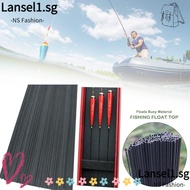 LANSELL 10pcs Fishing Float Drifting Feet, 0.8mm~1.5mm 60cm Floats Buoy Material, 2024 Tackle Carbon
