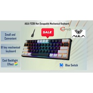 AULA 60 Percent Keyboard, 29 RGB Gaming Keyboard 60% Percent, Hot Swappable Mechanical Keyboard, Blu