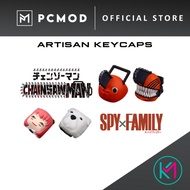 Artisan Keycaps Selection for Custom Keyboards | Anime | PCMOD x KEYMOD