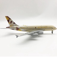 Metal Aircraft Toy 20cm Alloy Aircraft Model A380 Aircraft Airbus Etihad Airways Airplanes Model Mod