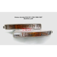 Honda Accord SV4 CE1 CD6 1996-1997 Clear Front Bumper Lamp Signal Lamp Light Lampu Bumper NEW