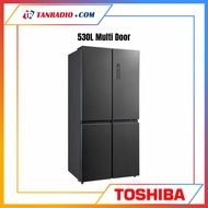 [LOWEST] Toshiba 530L/580L Inverter PureBio, Dual Cooling Multidoor/ Side By Side Fridge Refrigerato