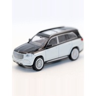 [Car Model] PARA 1/64 Alloy Car Maybach Maybach GLS 600 SUV Car Model Collection Ornaments