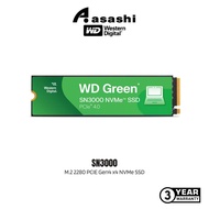 WD Green SN3000 M.2 2280 PCIE Gen4 x4 NVMe SSD