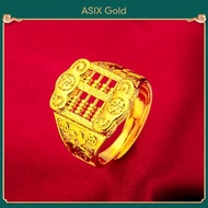 Emas 916 cincin untuk lelaki Ring 24K Gold Plated Korean Gold 916 Bangkok Gold 18K Saudi Gold Jewelr