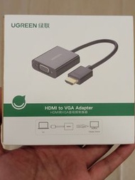HDMI to VGA adapter 綠聯轉插器