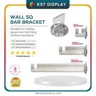 WALL SQUARE BAR BRACKET / SQUARE BAR HOLDER / BRACKET HOLDER / SQ BAR BRACKET/ TAPAK WALL BRACKET