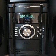 HEAD SONY HIFI COMPO GN100D, 7900 WATTS PMPO, BLACK CUSTOM, MULUS.