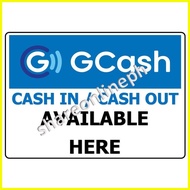 ♚ ◆ ▩ Laminated Signages We Accept Gcash Signage Sign Boards Gcash Signages Cash In Cash Out