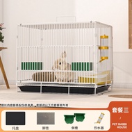 Rabbit Cage, Large Space Rabbit Cage, Cat Pet Cage, Rabbit Cage, Extra Large Rabbit Cage With Toilet
