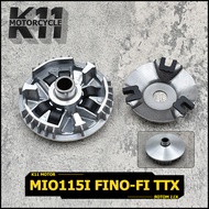 ชามใส่เม็ด mio115i fino-fi/115iรุ่นหัวฉีด ttx ชามเม็ดเดิม ชามหน้า มีโอ ฟีโน่ ชามในล้อขับสายพานหน้า งานเกรด A สินค้าใช้ดี พร้อมใช้งาน