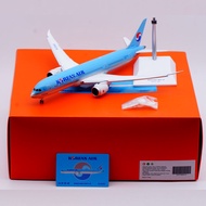 Air Plane Jcwings 1: 200 Alloy Airplane Model Korean Airlines Boeing B787-9 HL8345 Flacking