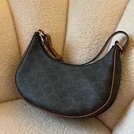 CELINE 凱旋帆布AVA腋下包