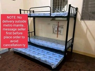 DOUBLE DECK WITH PULLOUT BED SET WITH URATEX FOAM (HEAVY DUTY)