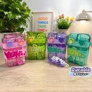 1pc 760ml/25.7oz Sports/Outdoor Water Bottle, Summer New Large Capacity Double Drinking Cup With Str