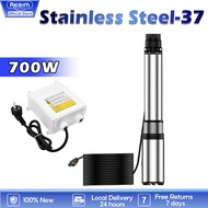 REAIM Submersible Pump 2HP Water Pump Deep Well Pure Copper Submersible Pump with Control Box